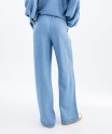 Pantalon large en Lyocell avec ceinture élastique femme